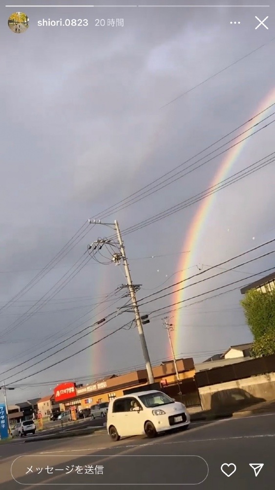 🌈昨日の虹🌈