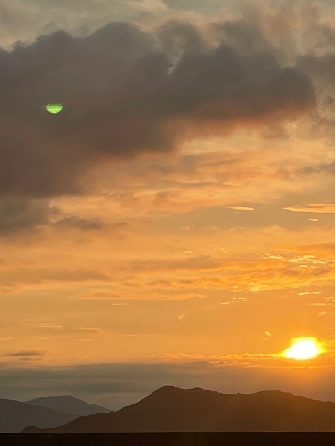 今日の広島の夕やけ🥰