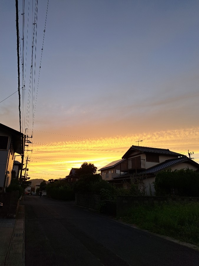 9/16　夕空