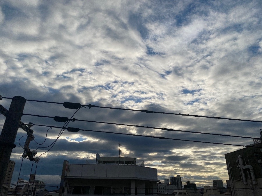 今日の空