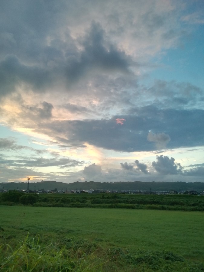 今朝の空