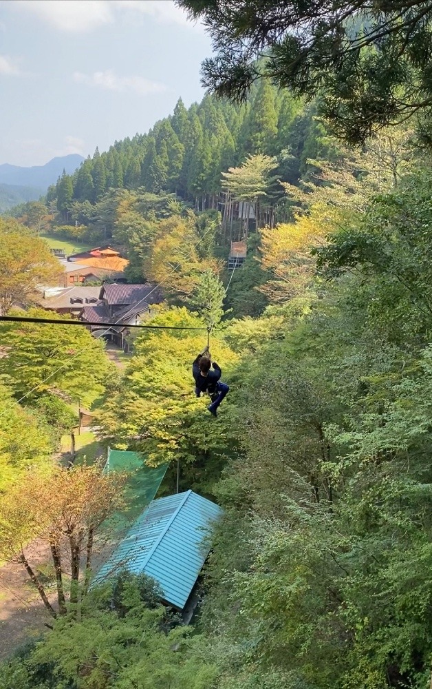 一番高くて、長いジップライン❗️