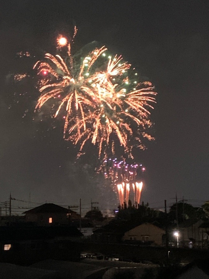 3年ぶりの花火大会