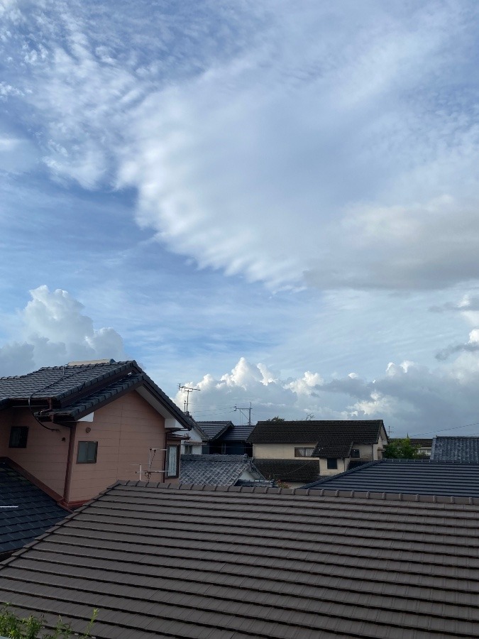 今朝の空