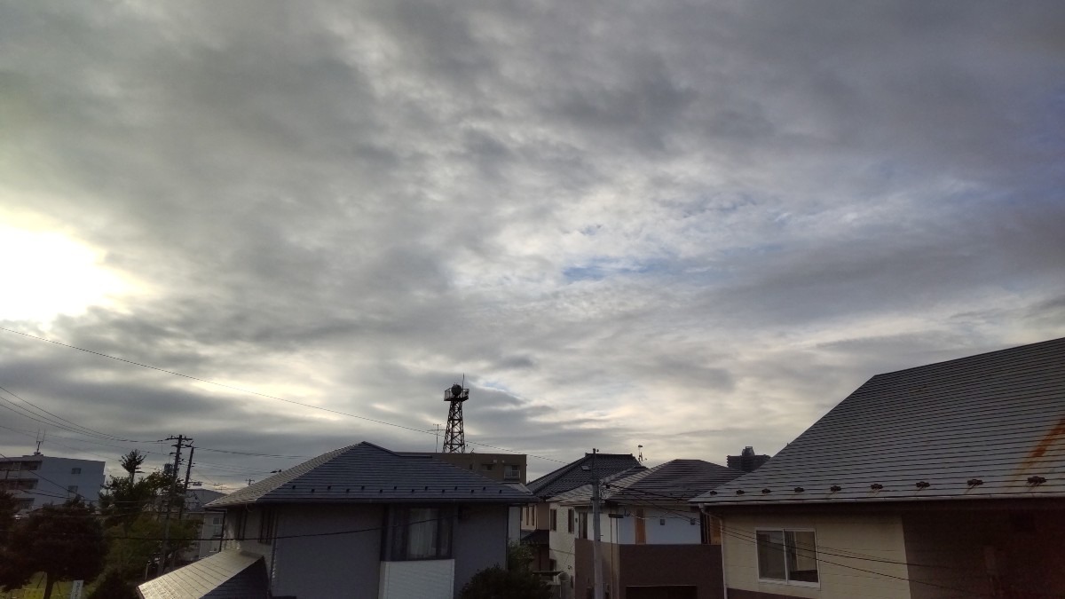 青空、ちょっと覗き見❓️