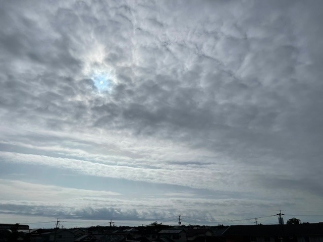 2022/9/23 朝の空