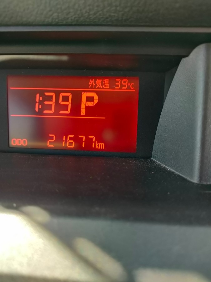 外気温39度？