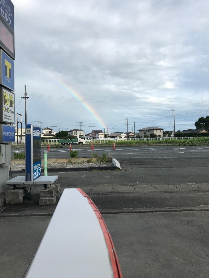 雨上がりからの……