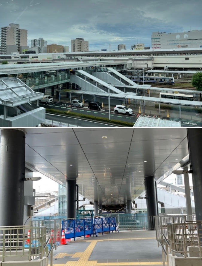JR宇都宮駅と東口複合施設と直結しました！