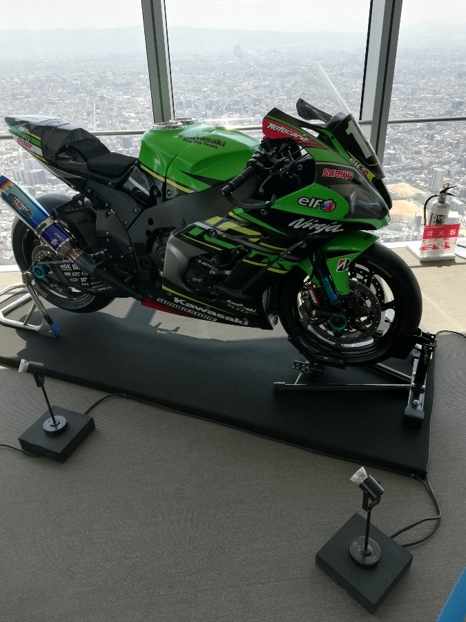 KAWASAKIバイク!