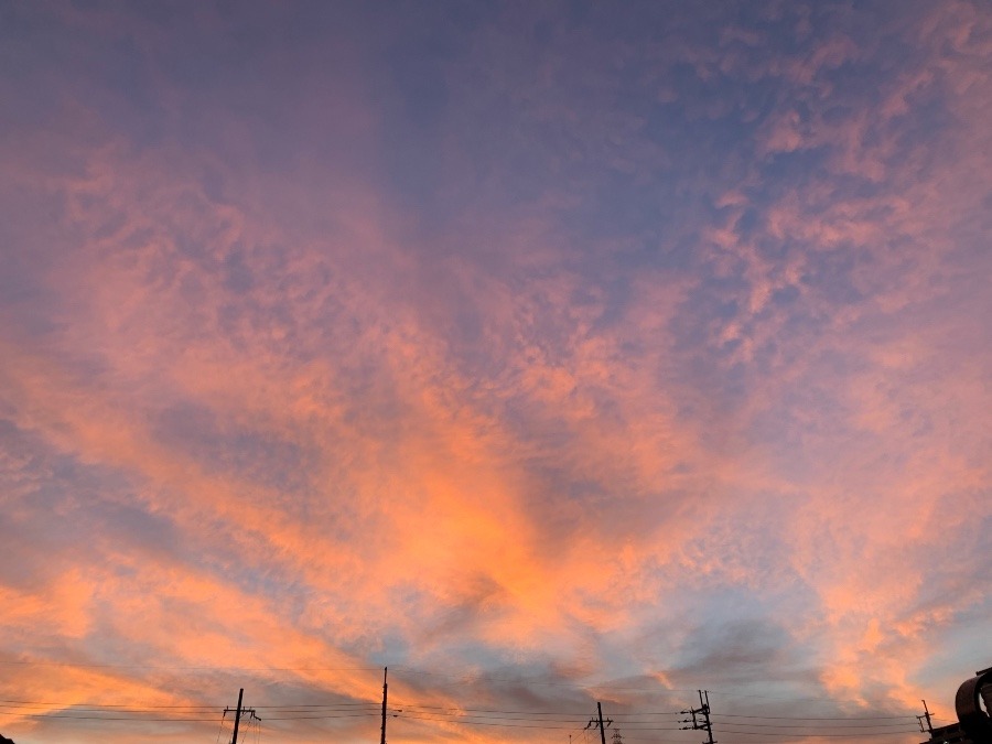 大阪の夕焼け！