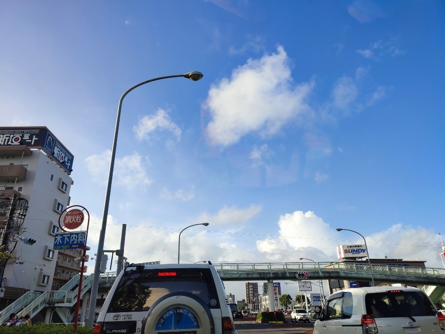 宮崎市の７時半の空