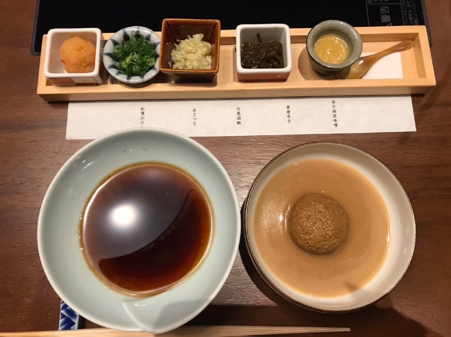 ✨ポン酢タレ&胡麻ダレ&薬味✨