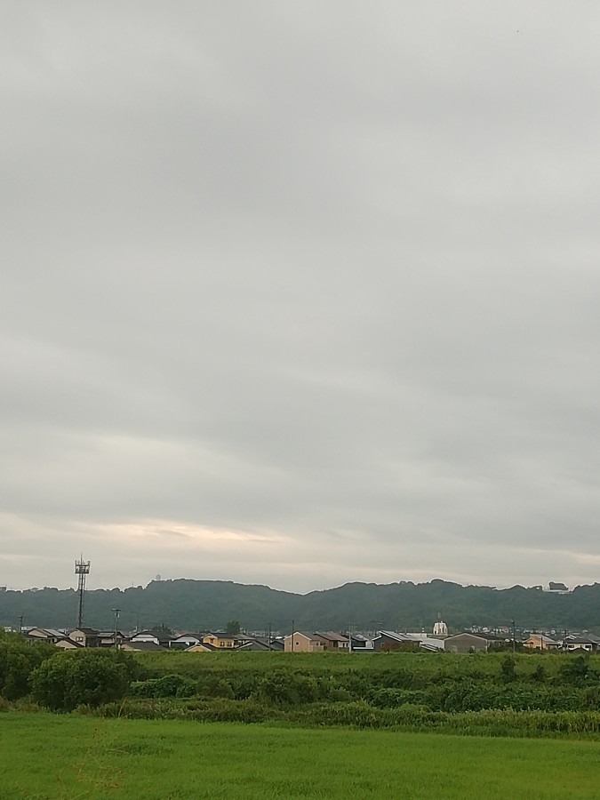 今朝の空