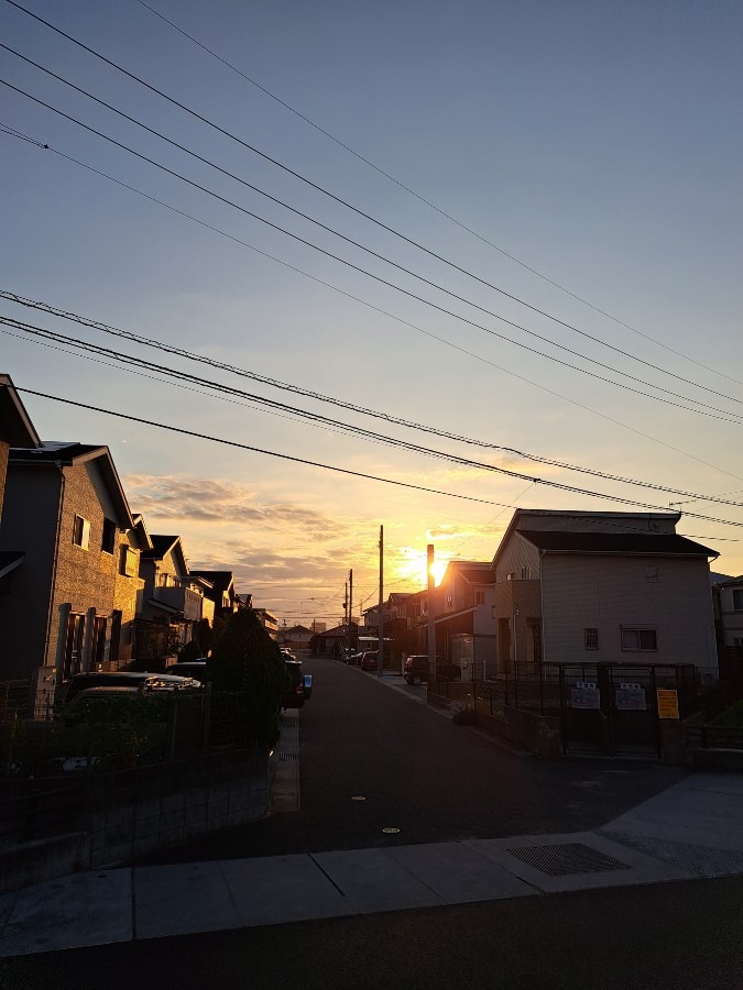 9/10　今朝の空