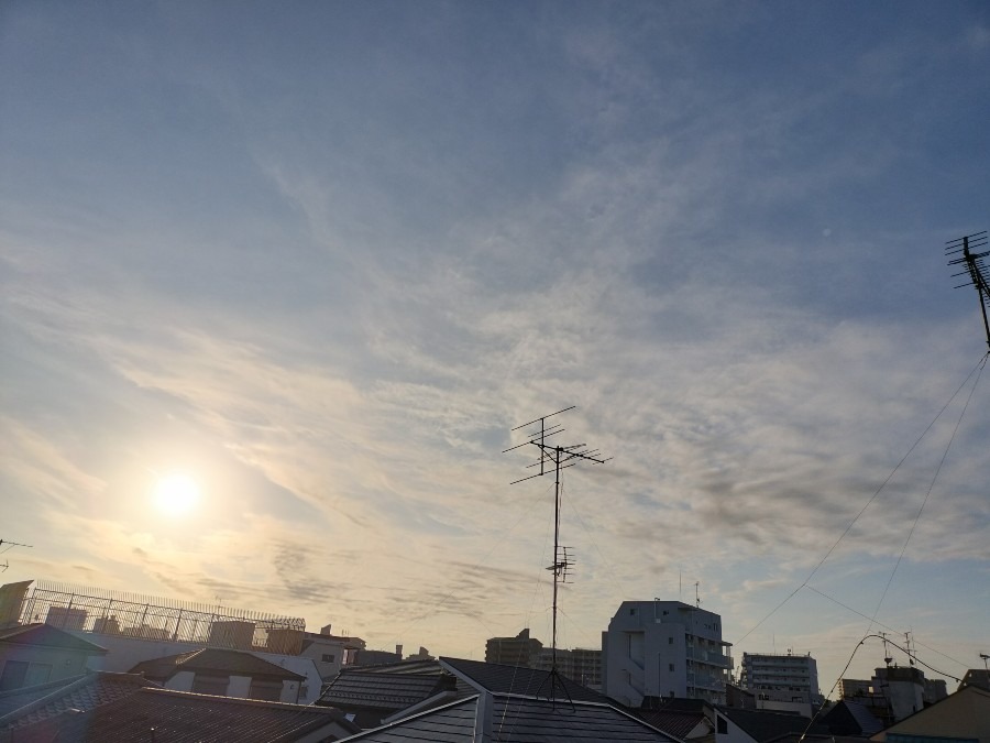 9月27日朝の空