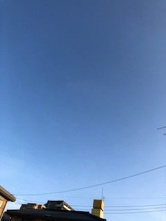 2022-9-21 午前7時の空