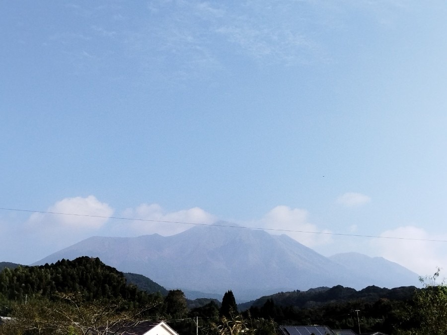 ⛰️霧島を近くで😊⤴️