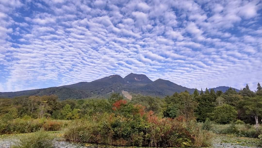 今朝の妙高山