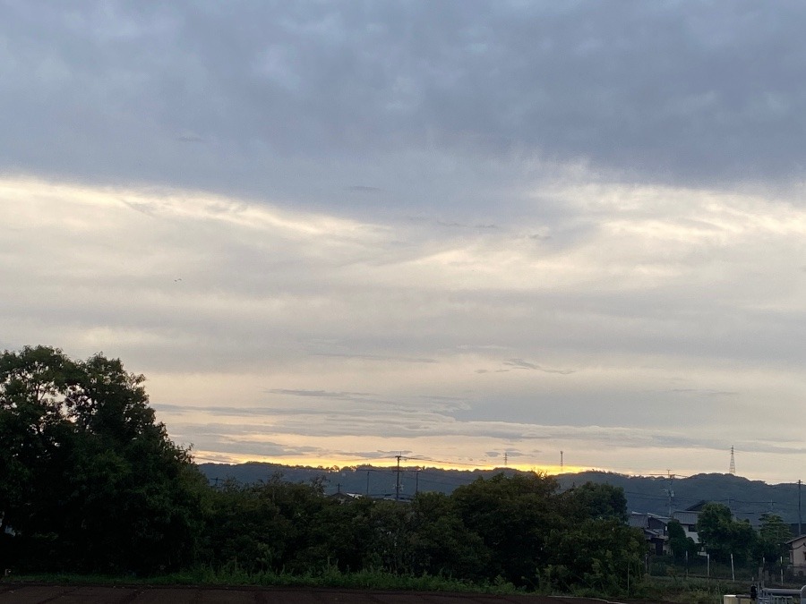 今朝の空　９／13