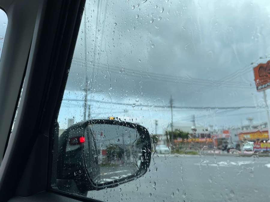 そして、雨☔️