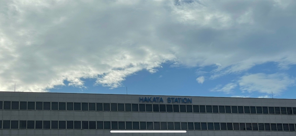 昨日夕方の空
