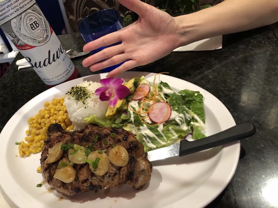 ハワイで食べたランチステーキ！2018