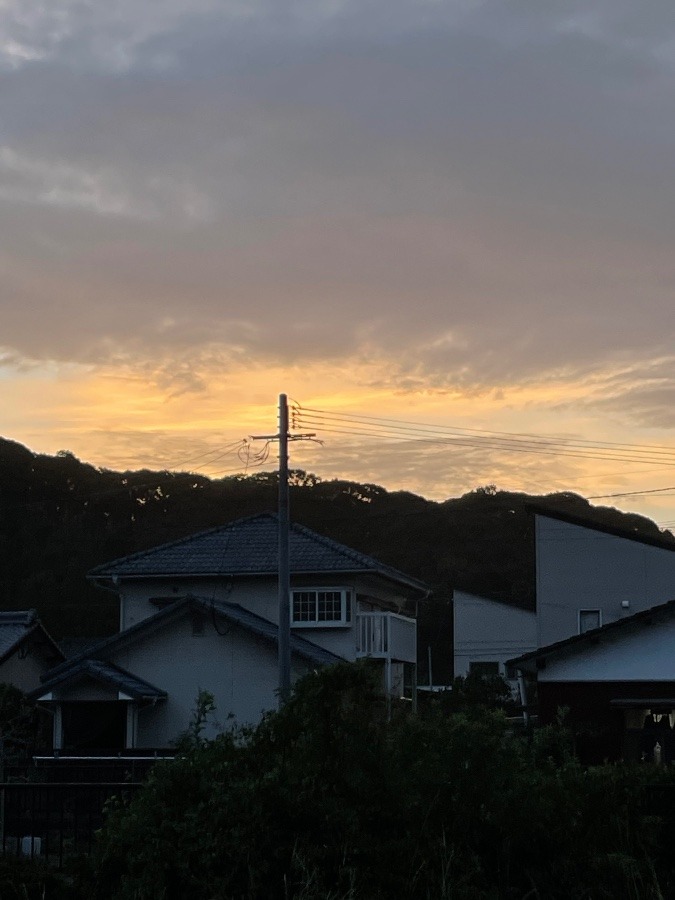 今の空✨