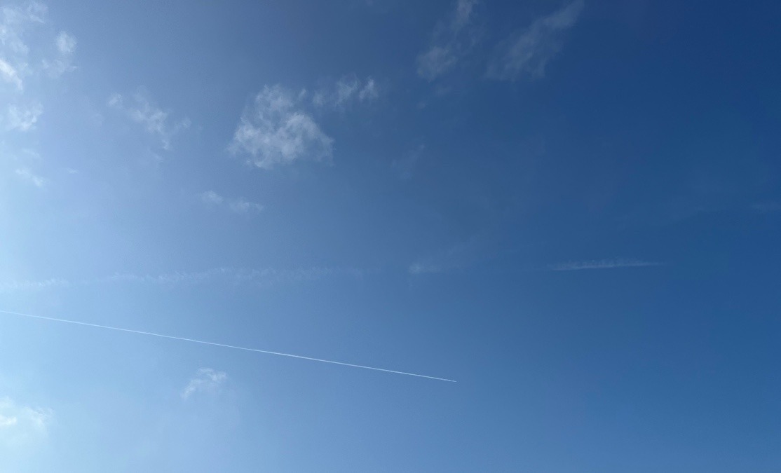 朝の空