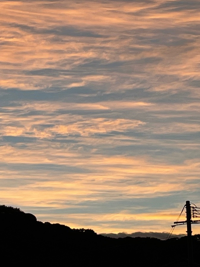 今の空✨