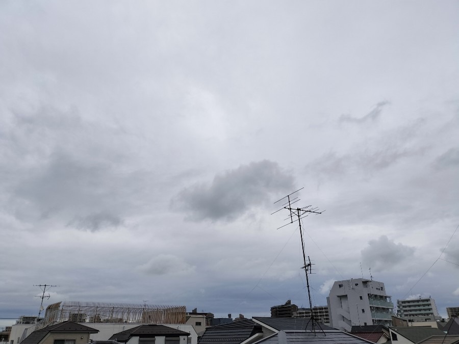 9月21日朝の空