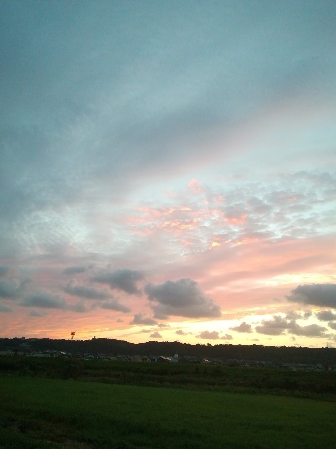 今朝の空