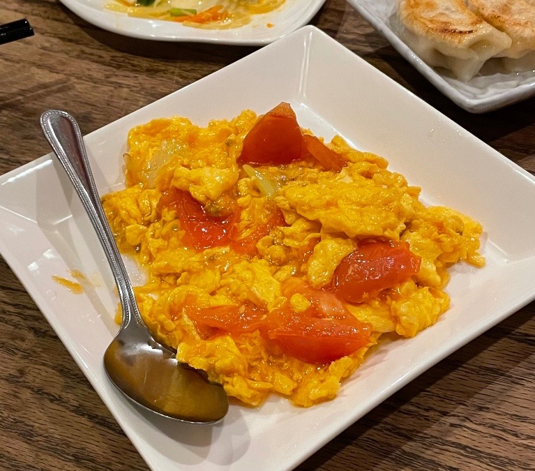 トマト🍅とたまご炒め🥚