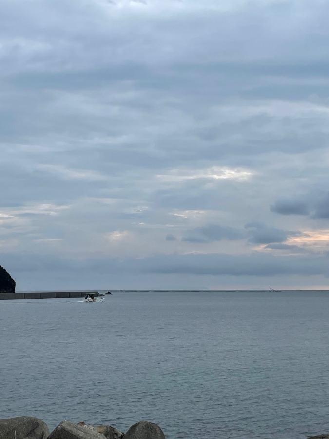 上浦の海