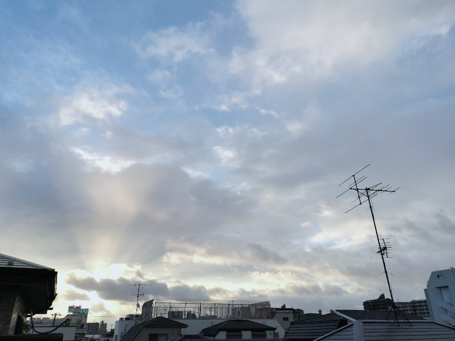 9月1日朝の空