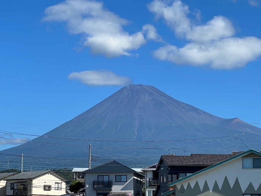 昨日の富士山