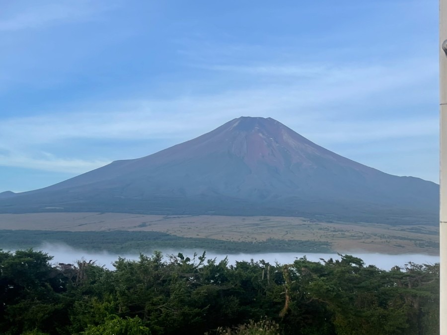 山中湖からの富士山