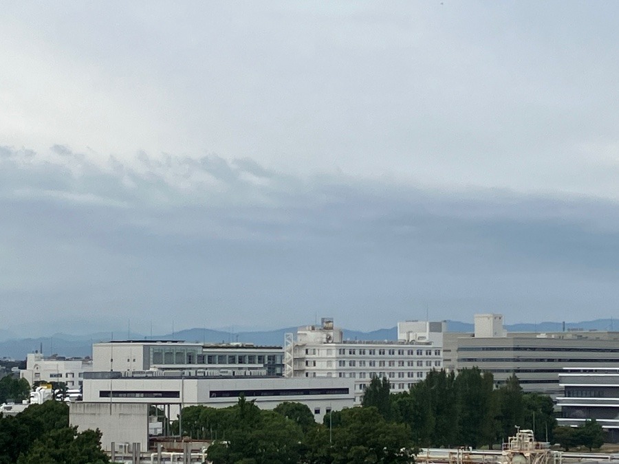 今朝の富士山