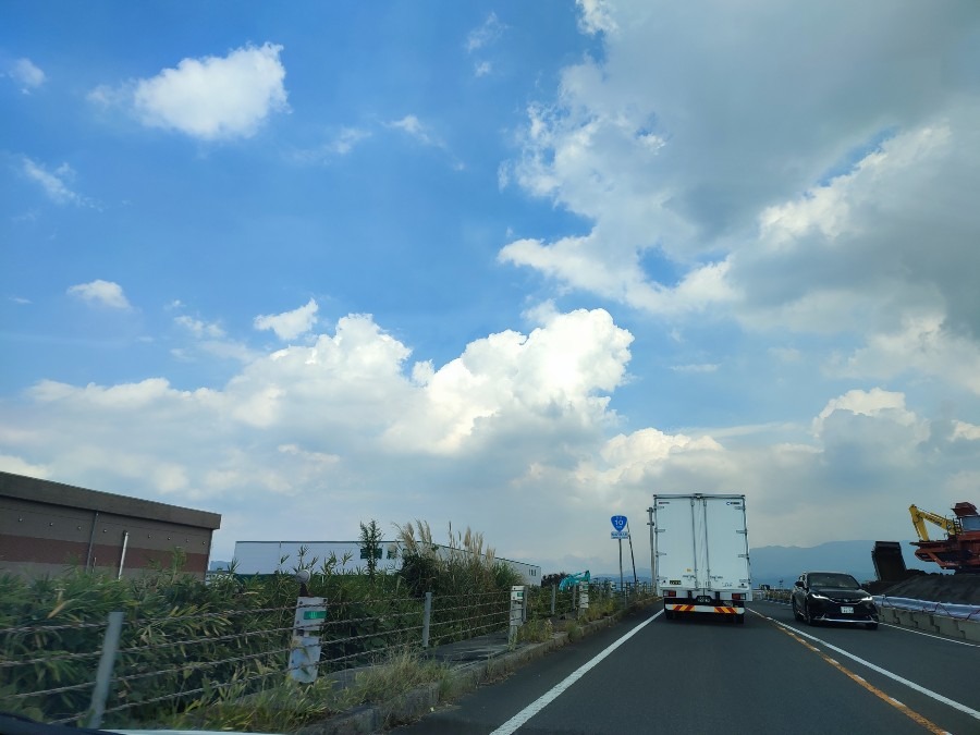 宮崎市の昨日の夕空☁