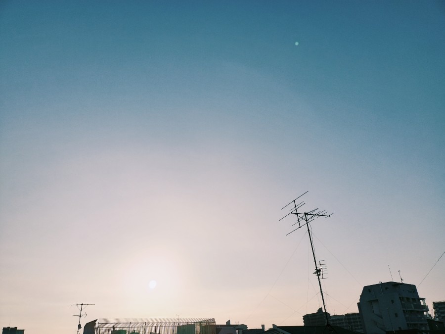 9月30日朝の空