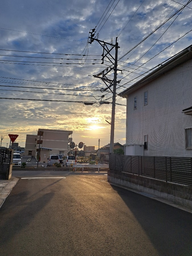 9/22　今朝の空