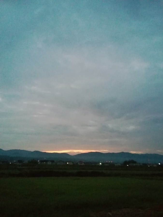 今朝の空9/29②