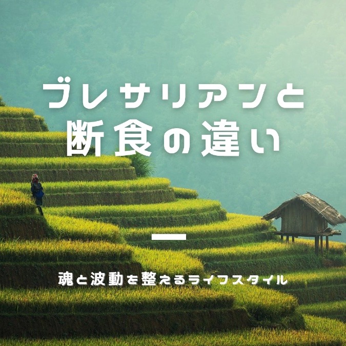 食べる前提の先にある断食と、食べない前提の先にある不食ライフ