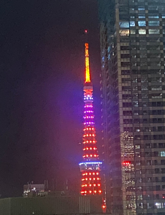 ハロウィンの東京タワー🗼