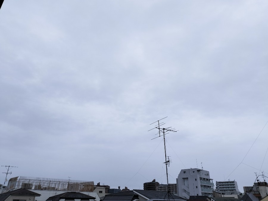 10月6日朝の空