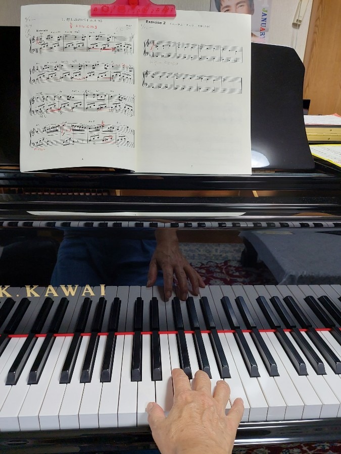 ピアノの練習③