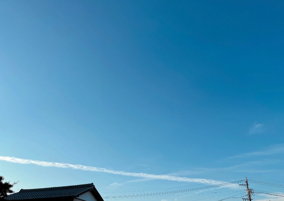 【朝の空】