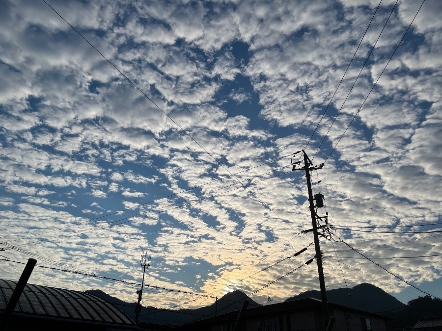 今日の広島の空😆