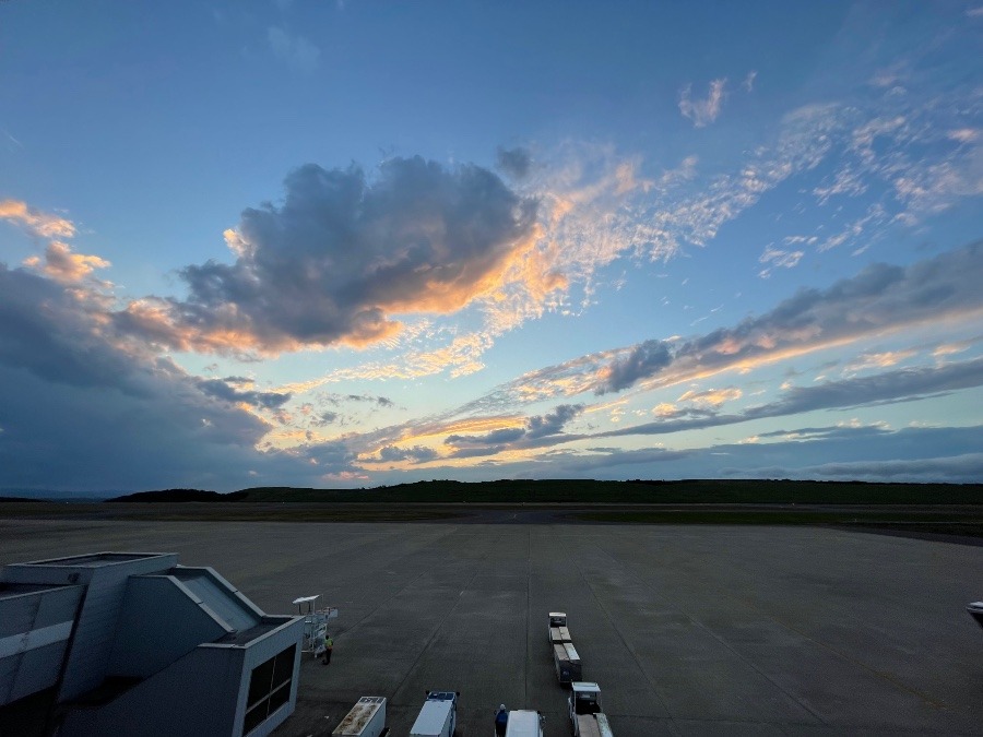 夕焼けが綺麗だったから