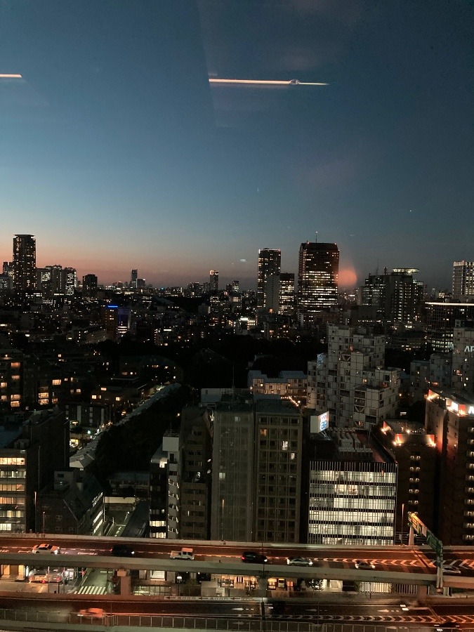 六本木の夕日